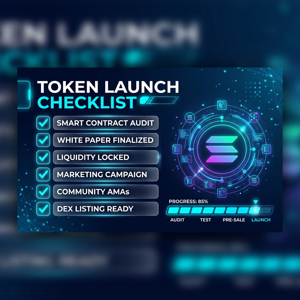 The Ultimate Solana Token Launch Checklist: From Zero to Raydium in 10 Minutes