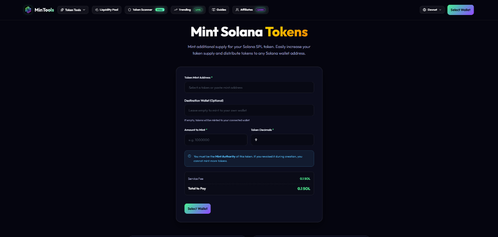 How to Mint Solana Tokens — Complete 2026 Step-by-Step Guide